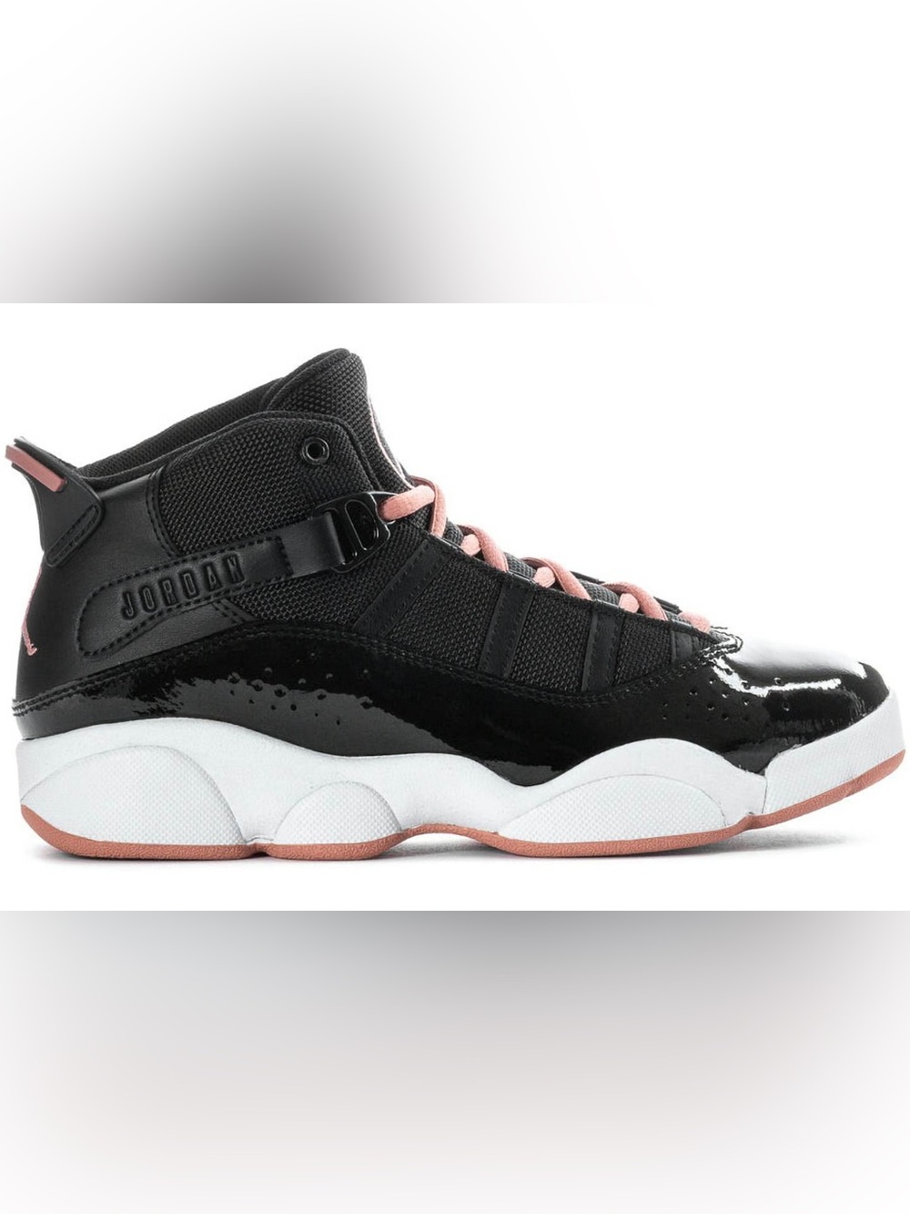 Kids 12c Jordan 6 Rings
Black Rust Pink (PS)